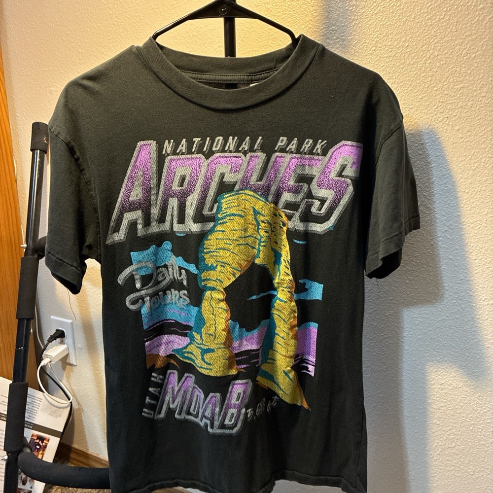 PacSun Dark Gray Graphic Tee